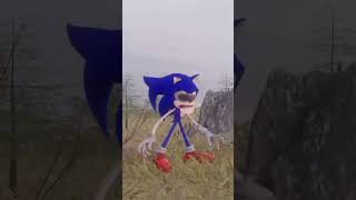 Faker sonic transformation fnf blender blenderanimation sonic shorts [upl. by Isaak425]