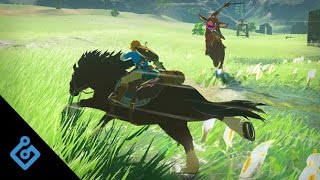 20 Minutes of Zelda Breath of the Wild Gameplay From The Nintendo Switch [upl. by Clarisa814]