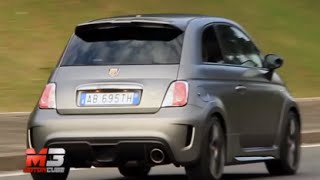 ABARTH 695 BIPOSTO 2015  FIRST TEST ON TRACK ONLY SOUND [upl. by Akzseinga494]