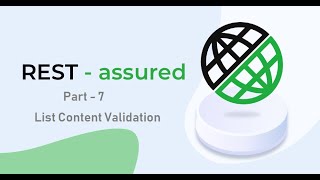 7 RestAssured  Part 7  Validating the list content in Response [upl. by Ordnasil105]