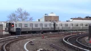 ᴴᴰ R68 D Train Arriving at 9th Avenue [upl. by Eniamert]