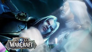 Lich King Death Cinematic 2023 Arthas Defeat amp Final Words Jaina amp Sylvanas WoW Realm 1st [upl. by Chobot]