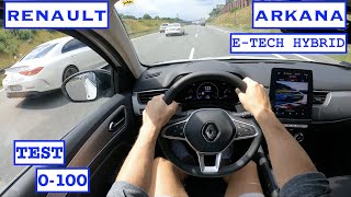 2021 NEW Renault Arkana ETech Hybrid 16 143HP  POV Test Drive  0100  Specs [upl. by Therine]