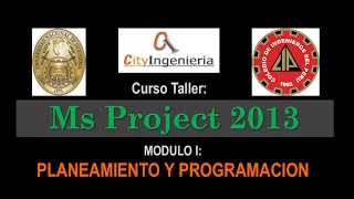 Ms Project 1 Curso Taller en Español [upl. by Waneta]