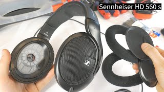 How to Change Sennheiser HD 560 s Ear Pads cups DIY [upl. by Raven596]