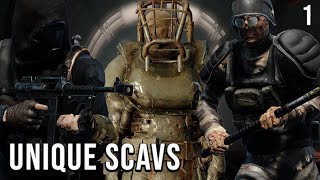 An Underground Lair with Missions  Unique Scavs  Parts 1  Fallout 4 Mods [upl. by Enylecoj]