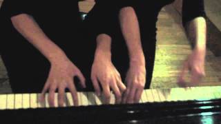 C Saint  Saens  Danse Macabre  performed by piano duo Dvi Po Dvi [upl. by Ailemor]