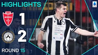 MONZAUDINESE 12  HIGHLIGHTS  Lucca and Bijol Fire Udinese Back to Winning Ways  Serie A 202425 [upl. by Lerak]