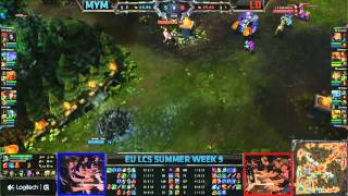 Meet Your Makers MYM vs LemonDogs LD  Super week EU LCS Summer 2013 W9D3  Full Game HD [upl. by Kern]