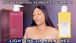 MEDIX 55 RETINOL LOTION vs MEDIX 55 VITAMIN C LOTION [upl. by Elston349]