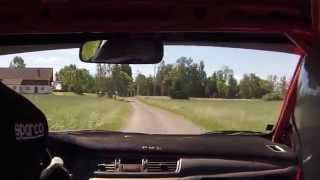 KOLSVA RUNDAN 2014 RALLY SM SS4 BODA [upl. by Airrat]