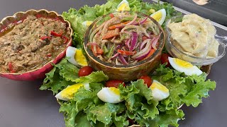 Pain thon mayonnaise crudités ☪️ ramadan mubarak [upl. by Irra]