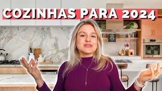 INSPIRAÇÕES DE COZINHAS PARA 2024 😍 [upl. by Agnese]