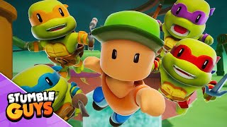 Stumble Guys x TMNT Official Trailer [upl. by Dez]