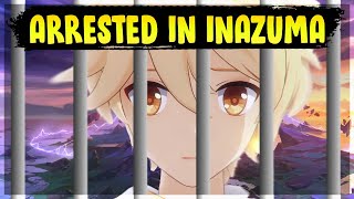 How to get ARRESTED in Inazuma Genshin Impact [upl. by Alfred740]