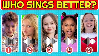 Who Sings Better  Salish Matter Kinigra Deon That Girl LayLay Young Dylan Ferran Jazzy Skye [upl. by Ecnarepmet]