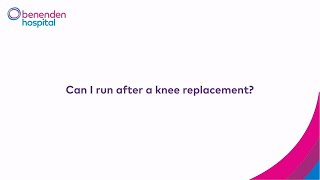 Can I run after a knee replacement [upl. by Walburga232]