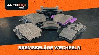 Bremsbeläge wechseln AUTODOC TUTORIAL [upl. by Charita]