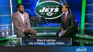 Antonio Cromartie stops by SNY [upl. by Ilatfan100]