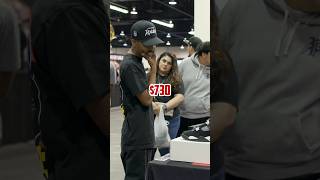 Coin Flip Gone Wrong For RARE Jordan 4 Retro At Sneaker Con comedy viral sneakers funny fyp [upl. by Cassidy]