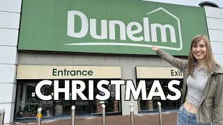 DUNELM CHRISTMAS 🎄 Come shop with me 2023  Emily London [upl. by Waters]