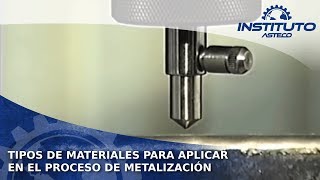 Tipos de materiales para aplicar en el proceso de Metalización [upl. by Ariella]