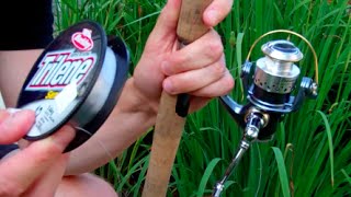 How To Put Line On A Spinning Reel [upl. by Tobi75]