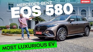 EQS SUV 580 4MATIC The Best EV to Buy From MercedesBenz I OVERDRIVE [upl. by Pitts941]