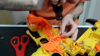 How To The ULTIMATE Nerf Barricade Mod Tutorial Lock Removal and Size Reduction [upl. by Telrats]