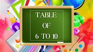 Math Made Fun Learn 610 times tables the easy way  Unlocking the secrets [upl. by Eened367]