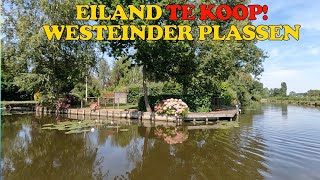 Eiland te koop Westeinder plassen bij aalsmeer 8 2024 [upl. by Orfinger931]