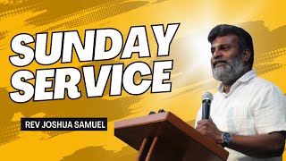 🅻🅸🆅🅴 SUNDAY SERVICE  ஞாயிறு ஆராதனை 8th Aug 2024  REV JOSHUA SAMUEL BETHEL AG CHURCH COIMBATORE [upl. by Eiroc146]