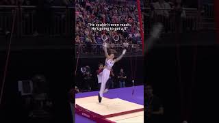 Judge was using a different rulebook😳 gymnastics judge simonebiles fall perfect10 [upl. by Elkin]