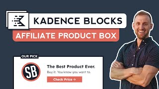 How to Create an Affiliate Product Box With Kadence Blocks FREE [upl. by Bowrah]