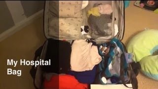 Whats in my HOSPITAL BAG Labor amp Delivery [upl. by Gnoix434]