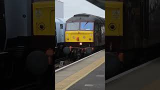 Class 47 Diesel  47812 is arriving at Weymouth train station  Wednesday 24th July 2024 [upl. by Nidnerb586]