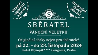 Vánoční veletrh Sběratel 2024 [upl. by Egrog]