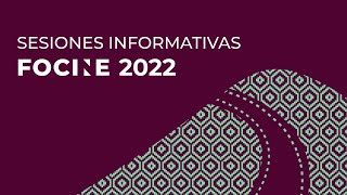 Sesión informativa Focine 2022  Apoyos a la exhibición [upl. by Marrilee]