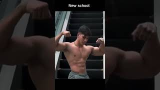 New vs old school aesthetics bodybuilding fitness aesthetic jeffseid [upl. by Akimas33]