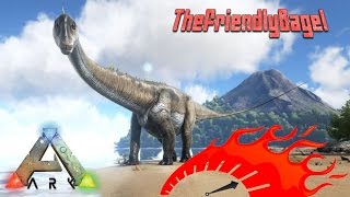 Ark Max Speed  Diplodocus [upl. by Irec988]