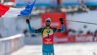 Martin Fourcade  Poursuite 125KM  Hochfilzen 2017 WC [upl. by Coffeng362]