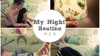 ☾ My Night Routine ☆ [upl. by Eecyaj]