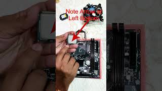 installing a Intel CPU into an Zebronics motherboard shorts [upl. by Adnil]