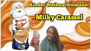 Merry Christmas  Kinder Schokoladen Weihnachtsmann Milky Caramel [upl. by Kele374]