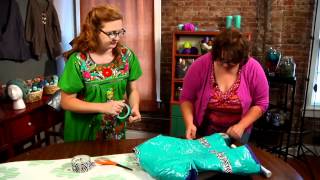 How To Create a Duct Tape Dress Form for Crochet Projects with Marly Bird [upl. by Danforth977]