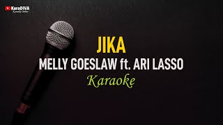 Melly Goeslaw feat Ari Lasso  Jika Karaoke [upl. by Latsyrd]