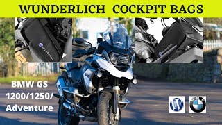 Wunderlich Cockpit Bags for BMW GS 12001250ADV [upl. by Selwin]