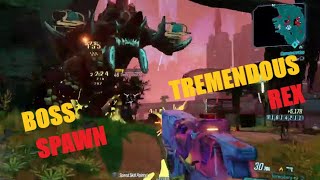 Borderlands 3 Cistern of Slaughter Rare Boss Spawn Tremendous Rex Gamplay [upl. by Erny]