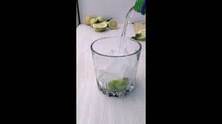 Lemon Mojito 🍸  Easy homemade mojito  Mojito with only 3 ingredients [upl. by Dnumde]