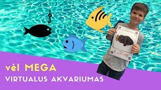 Virtualus akvariumas Mega Žuvytės atgyja Kaunas [upl. by Euqinehs]